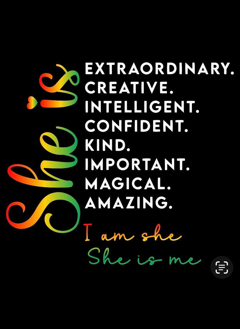 SHE MOTIVATES OTHERS